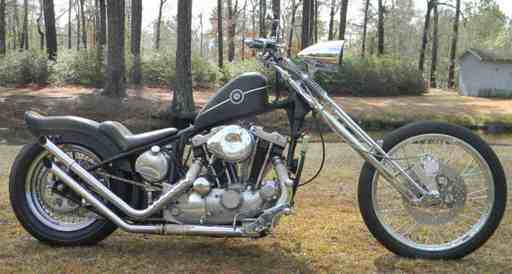 2001 sportster chopper